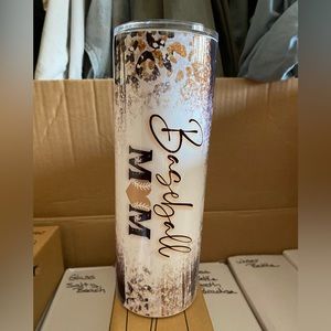 New 20oz Sublimation Tumbler- Comes W/Reusable Straw & Lid